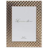 Lawrence Frames 5x7 Gouden Metalen Fotolijst - Diamant Patroon