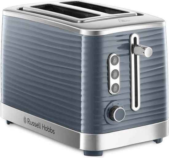 Russell Hobbs Inspire Broodrooster - Grijs - 2 Sleuven - 1050W - 24373-56