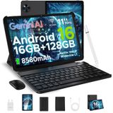 DOOGEE U11 Android 16 Tablet 11'' Ultra-helder 90Hz scherm 4GB RAM 128GB ROM 8580mAh batterij Dubbele luidspreker Ondersteunt Widevine L1