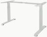 Euroseats Zit-sta bureau frame Wit 620-840 x 1000-1600 x 600 mm