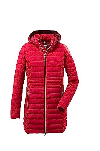 G.I.G.A. DX Dames Functionele parka in donslook met afritsbare capuchon Bacarya, red, 40, 34275-000