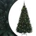 vidaXL Kunstkerstboom donkergroen met 300 LED's 180 cm