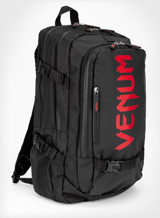 Venum Challenger Pro Evo Backpack Rugzak - Zwart/Rood - 22L - Unisex