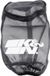 K&N Snowcharger Filterhoes voor SN-2620, 102-76 x 152mm - Zwart (SN-2620PK)