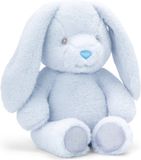 4KidsOnly Keel Toys Pluche Konijn 25 CM Blauw