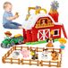 Ferme set, 30-delig, avec tracteur, adapté aux enfants à partir de 18 mois