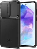 Spigen Optik Armor Samsung Galaxy A55 Hoesje Camera Slider Zwart