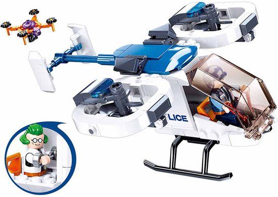 4KidsOnly Sluban Police - Politie Helikopter