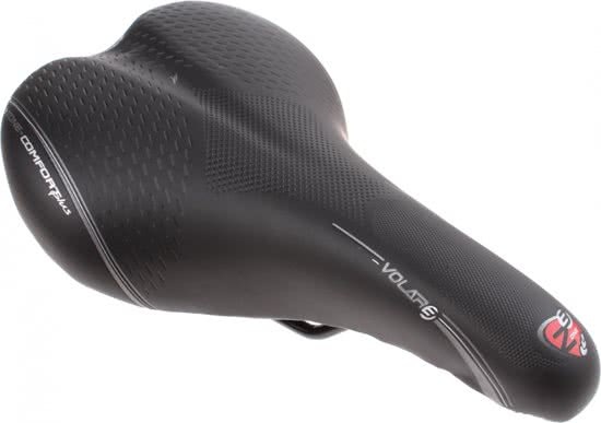 Selle Bassano Zadel Volare Comfort Plus Heren Zwart