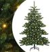 vidaXL Kunstmatige Hinged Kerstboom Groen 150 cm PVC en Staal