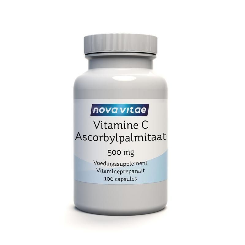 Nova Vitae Vitamine C Ascorbyl Palmitaat 500 mg - 100 vc