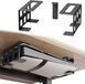 KAMD Precision Components Ltd. Consolehouder voor wand of bureau - zwart - geschikt voor PS5 Pro Digital, PS5 Slim Digital, Xbox Series S, Xbox One - horizontaal of verticaal - onderkast- en wandmontage