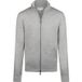 McGregor Fine Merino Zip Thru Cardigan Medium Grey Melange