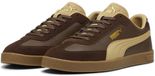 Puma Club II Era Heren Lage Sneakers Leer Espresso Brown-Sand Dune-Puma Gold Maat 42.5