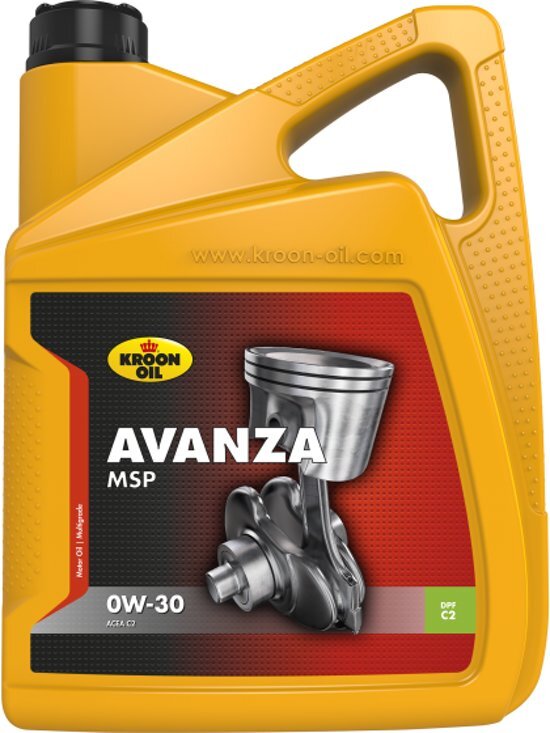 Kroon 5 L can -Oil Avanza MSP 0W-30 - 35942