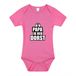 Bellatio Decorations Papa ik heb dorst tekst baby rompertje roze meisjes - Kraamcadeau/babyshower cadeau - Babykleding 80