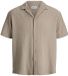 JACK & JONES JJSEAN RESORT SHIRT SS Chemise Homme - Regular Fit - Polyester/Élasthanne - À carreaux - Manches courtes - Cordon