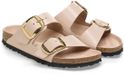 Birkenstock Dames Arizona Big Buckle Slippers Beige Maat 41