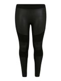 Urban Classics Curvy leggings dames Zwart XXXL