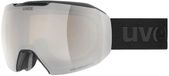 Uvex Epic Attract S Lunettes de ski Femme Noir Mirror Silver Contrastview Yellow Clear/CAT2+Yellow Clear/CAT1