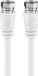 Goobay SAT Antenna Cable (Class A+, >95 dB), 3x Shielded 3 m