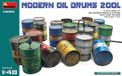 MiniArt Modelbouwpakket Diorama - 49009 Modern Oil Drums 200L