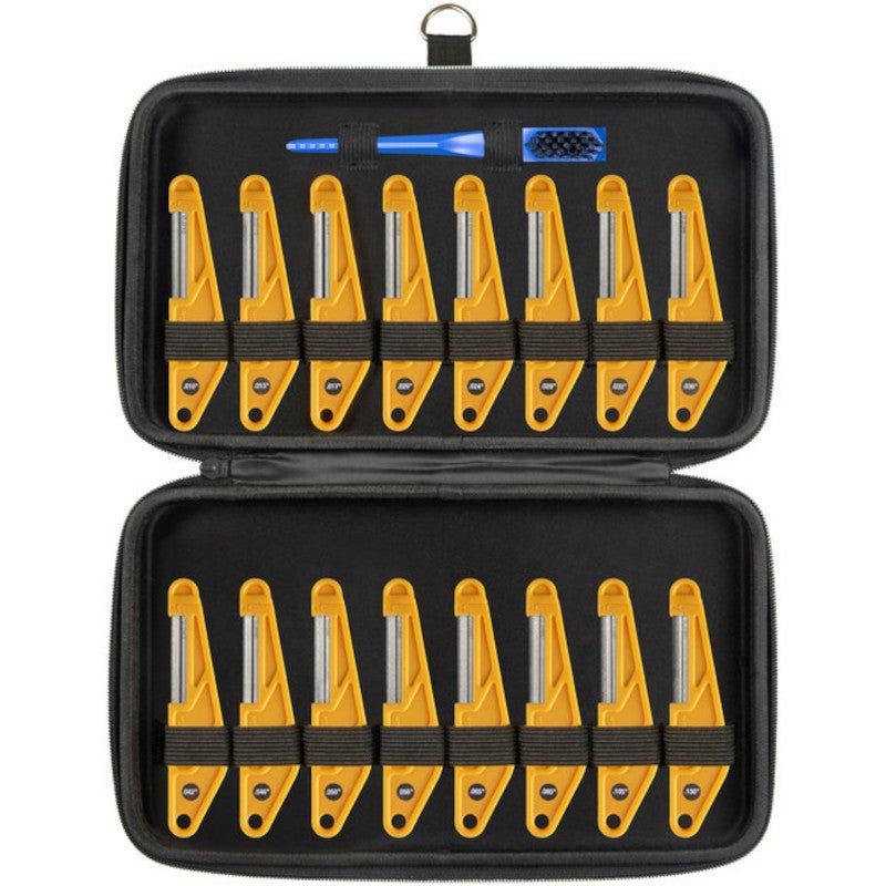 MusicNomad MN676 - Set met 16 vijlen voor topkam