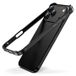 Apple iPhone 17 Pro Max Pare-chocs en métal avec bords surélevés - Noir