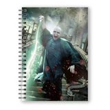 SD Toys Harry Potter: Voldemort - 3D Spiral Notebook - A5