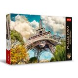 Trefl Premium Plus Quality - Puzzle Photo Odyssey: Eiffeltoren in Parijs, Frankrijk - 1000 stukjes