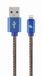 Cablexpert CC-USB2J-AMLM-1M-BL Lightning-kabel Blauw