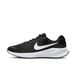 Nike Revolution 7 Sneakers voor heren, zwart/wit, 41 EU