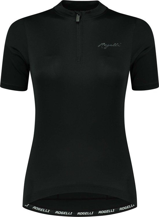 Rogelli Core Women's Cycling Jersey - Short Sleeve - Black - Size L