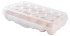 Icecat Boîte de rangement d'œufs portable pour réfrigérateur et température ambiante