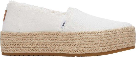 TOMS Valencia Espadrilles - Women - White - Size 37.5