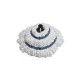 Homéa, Navulverpakking voor bezem Twist 41 cm, microvezel, 120 g