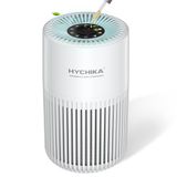 Luchtreiniger met HEPA-filter 99,98% van het stof en deeltjes tot een grootte van 0,3 micrometer, slaapmodus (22 dB) en automodus, drie snelheden voor thuisgebruik
