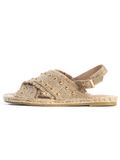 Celena Carolyn Sandal Beige/Gold