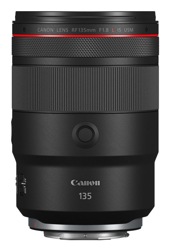 Canon RF 135mm F1.8 L IS USM Telephoto Lens - Black