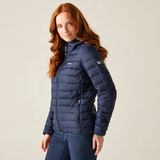Regatta Marizion Gevulde Jas Hiking Dames Waterafstotend Windbescherming Blauw 38