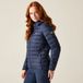 Regatta Marizion Gevulde Jas Hiking Dames Waterafstotend Windbescherming Blauw 38