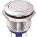 TRU COMPONENTS GQ19F-10/J/N Bouton-poussoir résistant au vandalisme 48 V/DC 2 A 1x Arrêt/(Marche) Momentané 1 pièce(s)