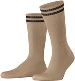 FALKE Dynamic Wool gedessineerd wol sokken unisex beige - maat 37-38
