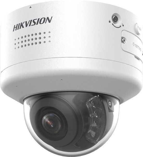 Hikvision Pro Series with AcuSense DS-2CD2746G2H-IPTRZS2U/SL(2.8-12MM) Dome IP-beveiligingscamera Buiten 2688 x 1520 Pixels Plafond/muur