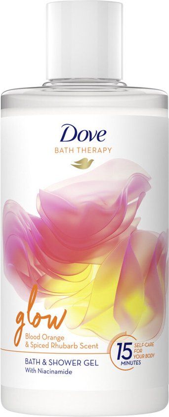 Dove Bath Therapy Glow - Badschuim & Douchegel - 400 ml