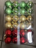 Kaemingk B.V. 4 pièces 4 boules de Noël perle 100 mm