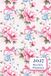 2027 Weekly Planner: Pink Floral Chinoiserie Mahjong Themed Appointment Book