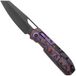 Kizer Mash KI3699BSA2, DLC M390, FatCarbon Purple Haze zakmes, Divo Knives design