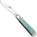 Case Knives Case Trapper 18100 Smooth Seafoam Green G10 10254 SS, zakmes