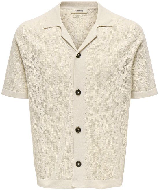 ONLY&SONS - ONSKEN LIFE REG 12 SS SHIRT KNIT - Heren - Cardigans